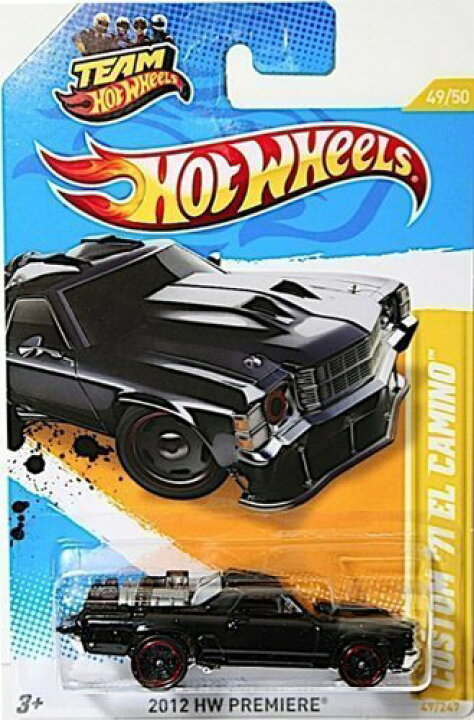 CUSTOM '71 EL CAMINOのレビュー！未来感ありすぎなクラシック・エルカミーノ！ GHN94Hot Wheels 情報まとめホットウィール にわかマニア
