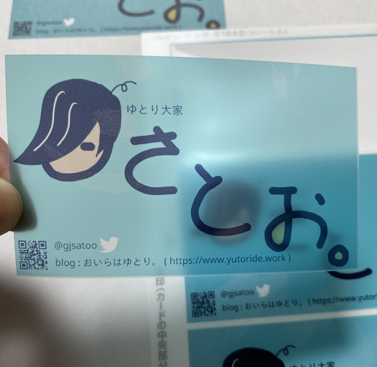 半透明プラ名刺 格安３５００円〜！プラスチック・スケルトン・半透明おしゃれ名刺のデザインから印刷なら 名刺芸家