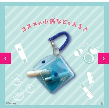 DAISO✕ディズニー・マチ付きビニールポーチディズニー大好き道産子日記♪