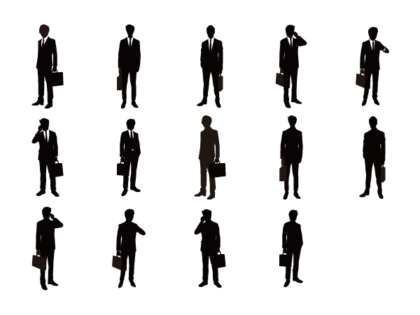 ビジネスマンイラスト無料イラスト・フリー素材なら「イラストAC」