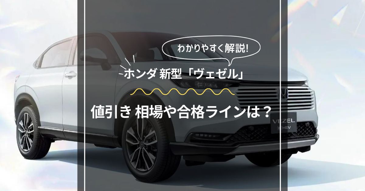 ホンダ新型ヴェゼル 1分で学べる新車見積りとリセールの話vezel新車見積りリセールshorts