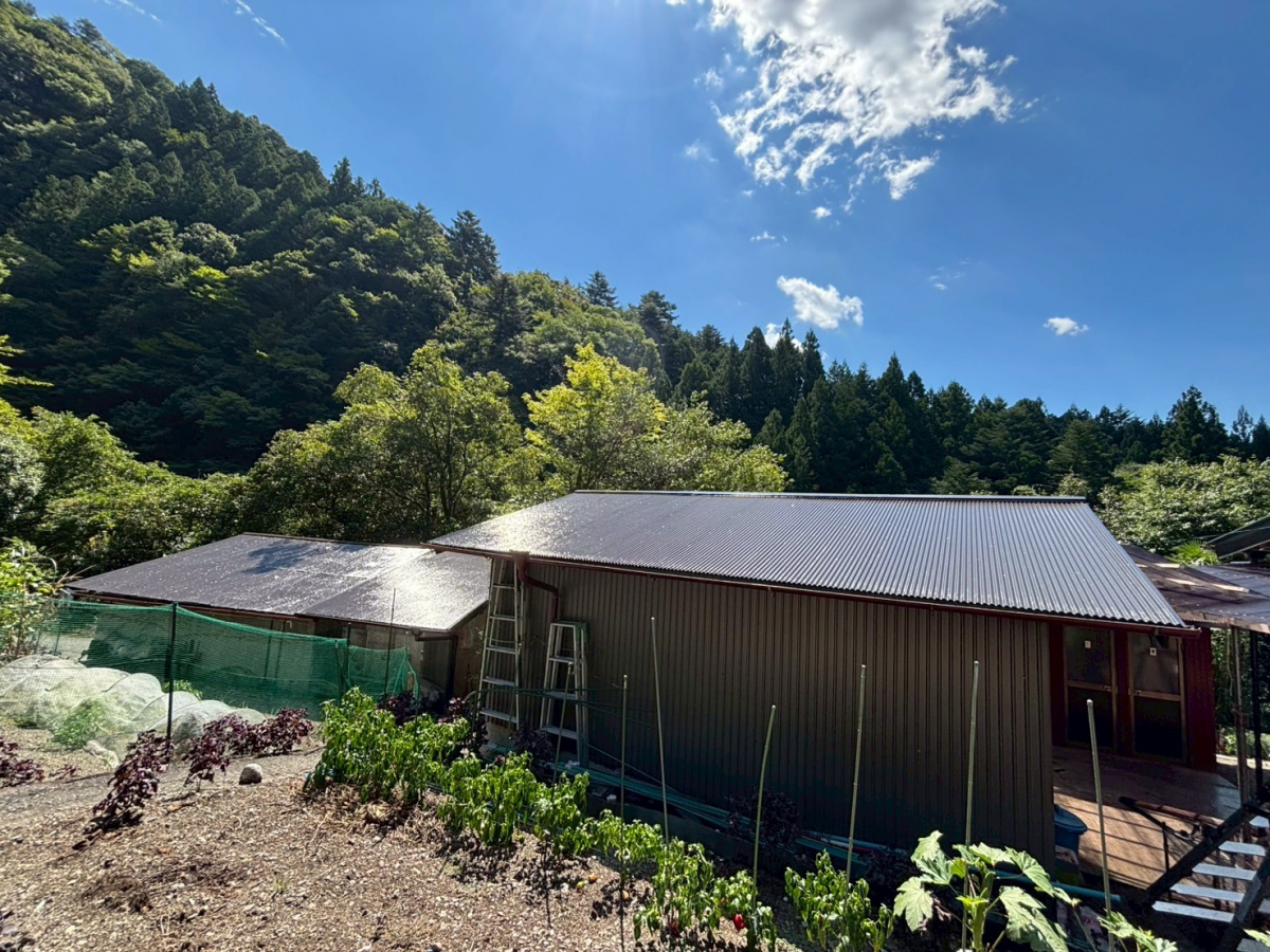 倉庫 解体済み 約11m×16m 折半屋根、外壁トタンあり