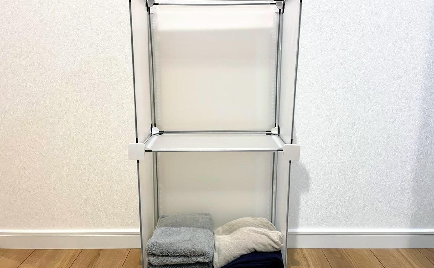 ダイソーのフリーマルチパネルで大きくてカッコいいゴミ箱を作った件