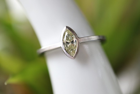 ０．１３９ct Ｈ ＳＩ２ マーキース ダイヤモンドルース