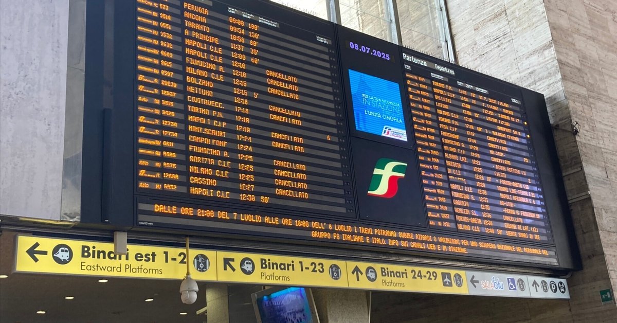 ローマの治安を一刀両断！深夜のテルミニ駅周辺は安全？世界トリップ