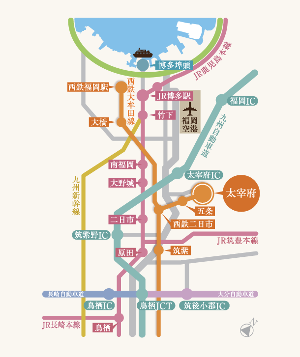 鹿児島本線の路線図・地図 - ジョルダン