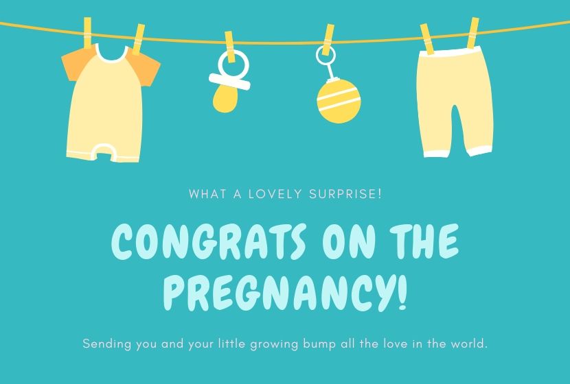 メッセージカード m-12ご挨拶 産休前 用ギフト工房☆愛来