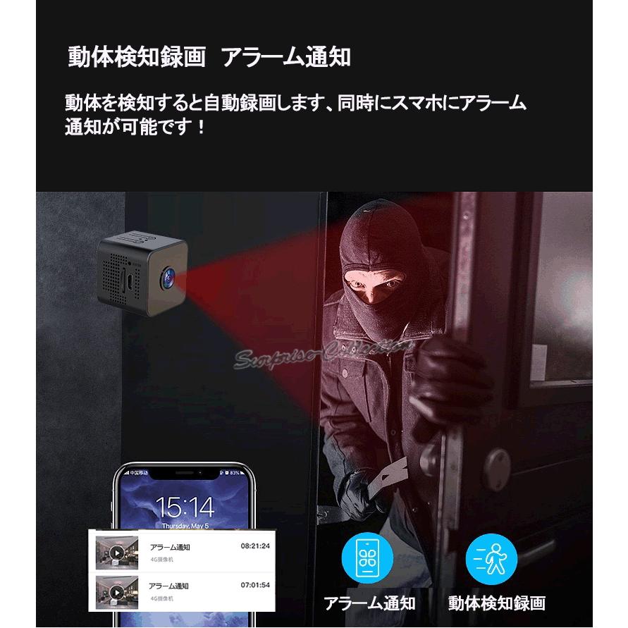 自動感知録画 室内の確認ペットの様子もスマホから簡単アクセス録画機