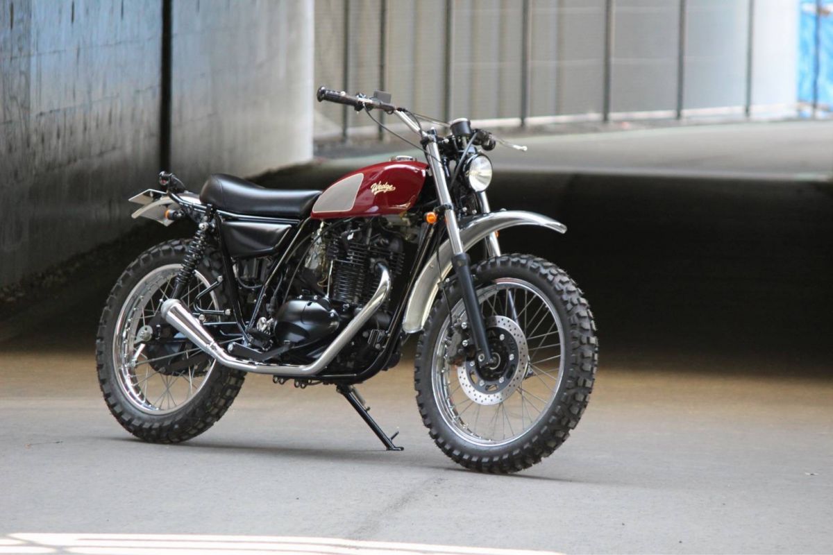 tw200 フルカスタム スクランブラ