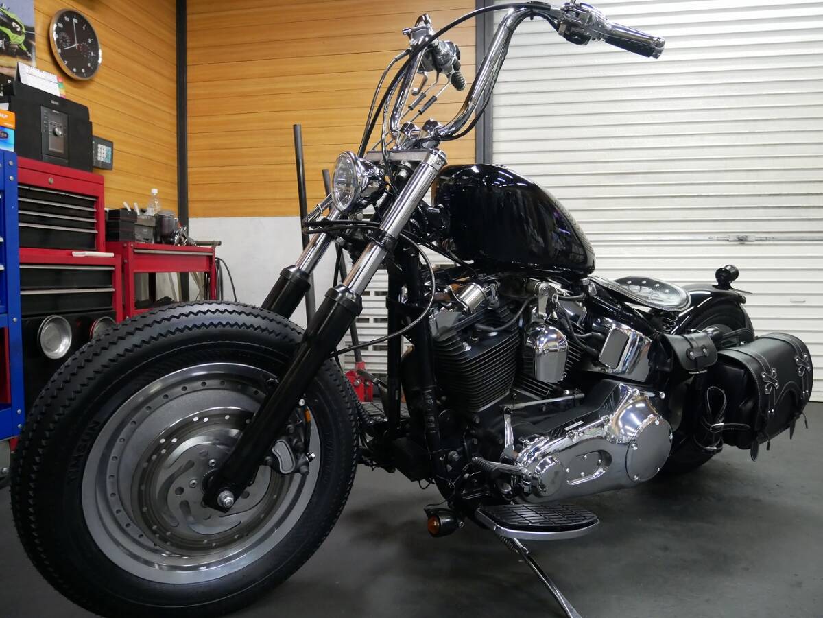 92' FLSTF ファットボーイ ボバー – MOTORCYCLE PANDEMIC モーターサイクルパンデミック千葉県旭市のハーレープロカスタムショップ
