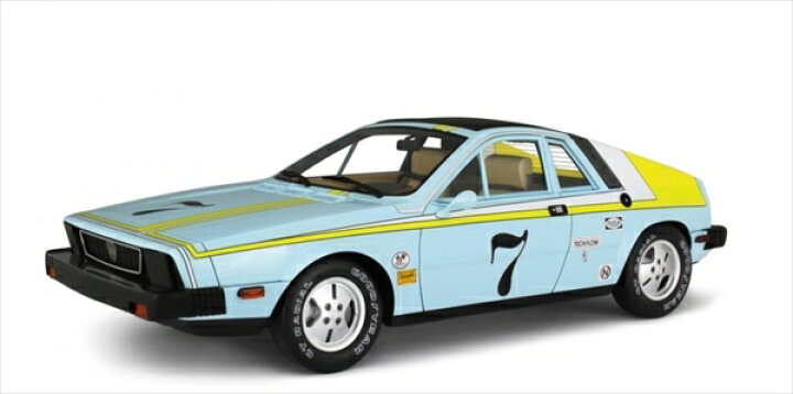 ミニカーランチア・ベータ・モンテカルロ1 18LANCIA SCORPION 1976 LRMシャンパンゴールド色予約商品