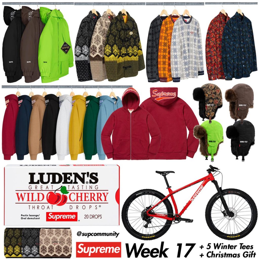 Supreme 2022FW Week15｜ボックスロゴ クルーネックなど全商品まとめ！12月10日発売