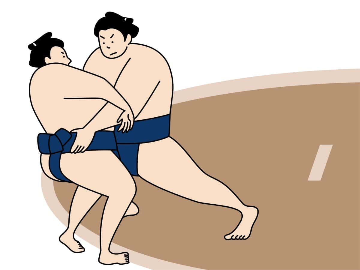 寄り切りイラスト無料イラスト・フリー素材なら「イラストAC」