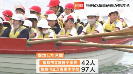 加茂水産高校・伝統の“カッターレース” 青空のもと海上疾走「こういうことがしたくてこの学校に入学した」 山形発 FNNプライムオンライン