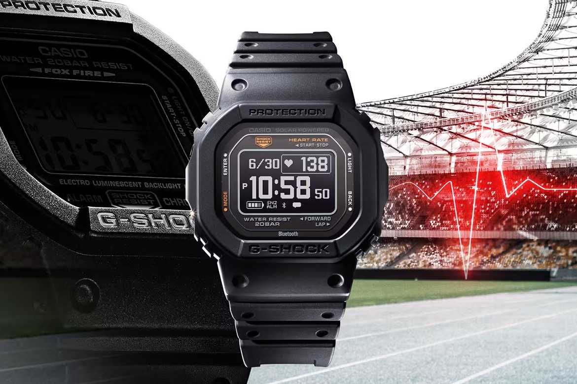 写真1 7カシオ×ストレンジャー・シングスのコラボ腕時計、レトロな80年代風デジタルウォッチ - ファッションプレス