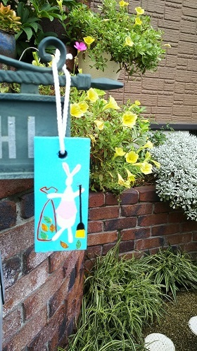 町内のゴミ当番札をリフレッシュ♪こまちゃんの落書き帳 - 楽天ブログ