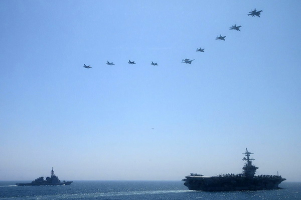 朝鮮半島緊迫！エイブラハムリンカーン空母打撃群日本海展開,北朝鮮核実験準備進む中で日米合同訓練！ - 北大路機関