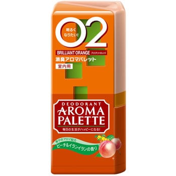 まとめ買い）消臭アロマパレット フレッシュアップル&ハニーの香り 250ml×8セット