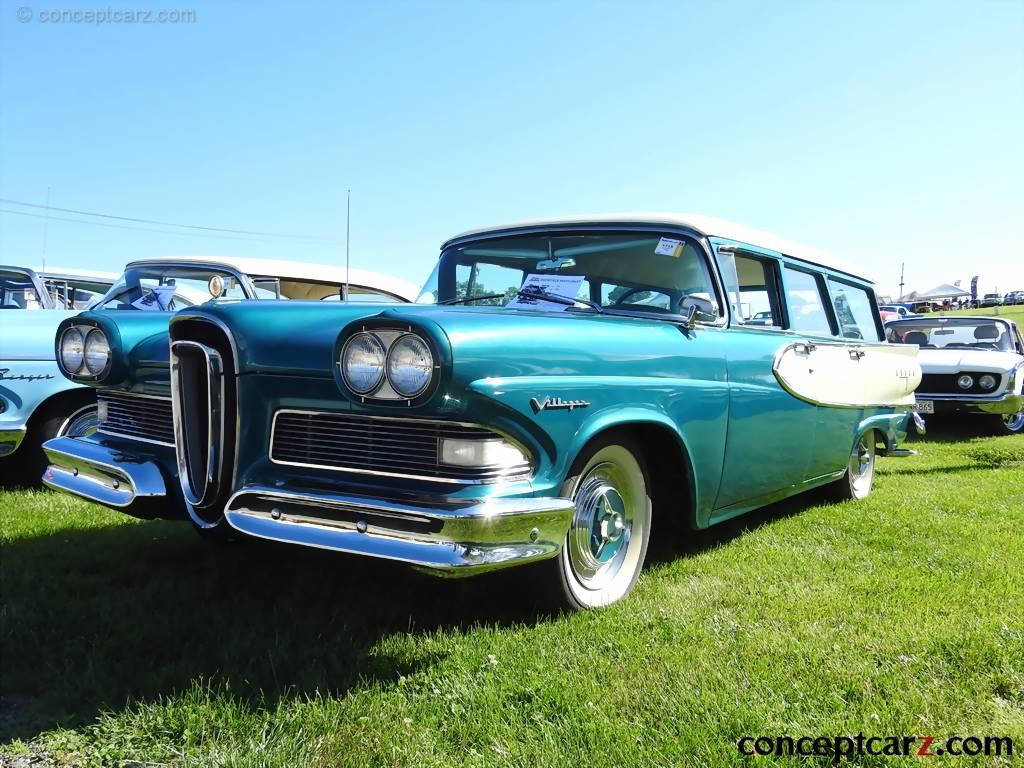 1958年 エドセル ペイサー プラモデル フォード エドセル58年型同志の不束プラモ