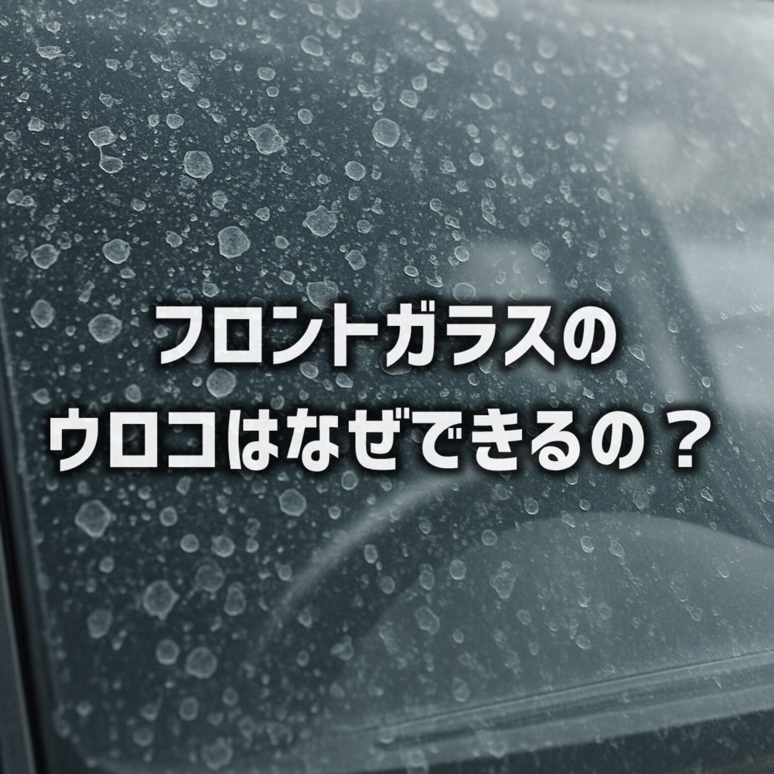 フロントガラスの2つのシールが意味するものとは？ - 木内油業株式会社