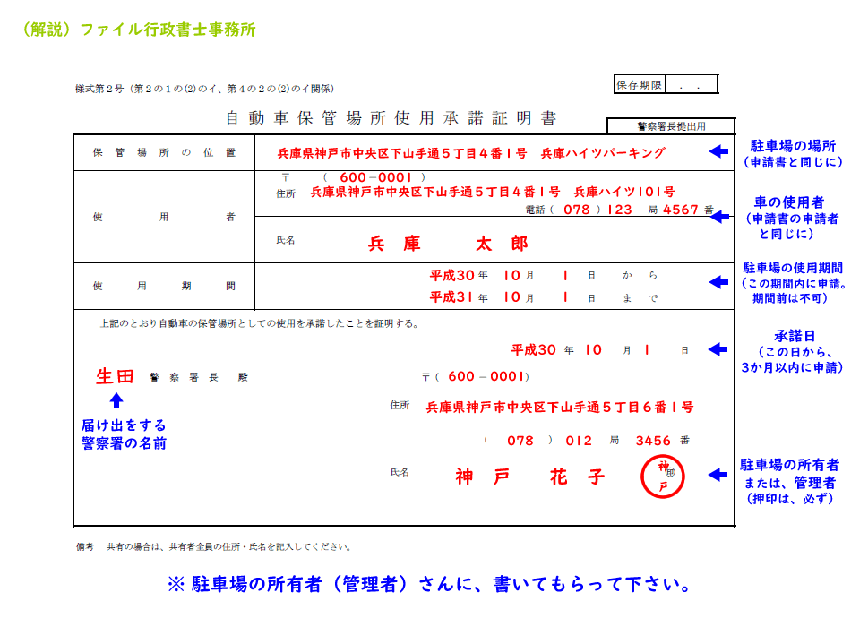 一軒家の車庫証明の書き方とは？記載のポイントや取得手続きの流れを解説旧車王マガジン