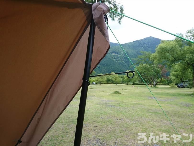 ダイソーから発売のランタンハンガーがポールテントに最適⁉︎100均 - YouTube