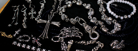 クロムハーツ シルバー925 クロス ブレストピン-SHENGLI ROAD MARKET