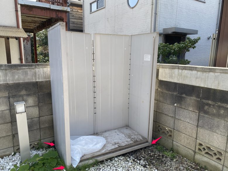 お話し中です‼️解体した物置❗DIYに❗