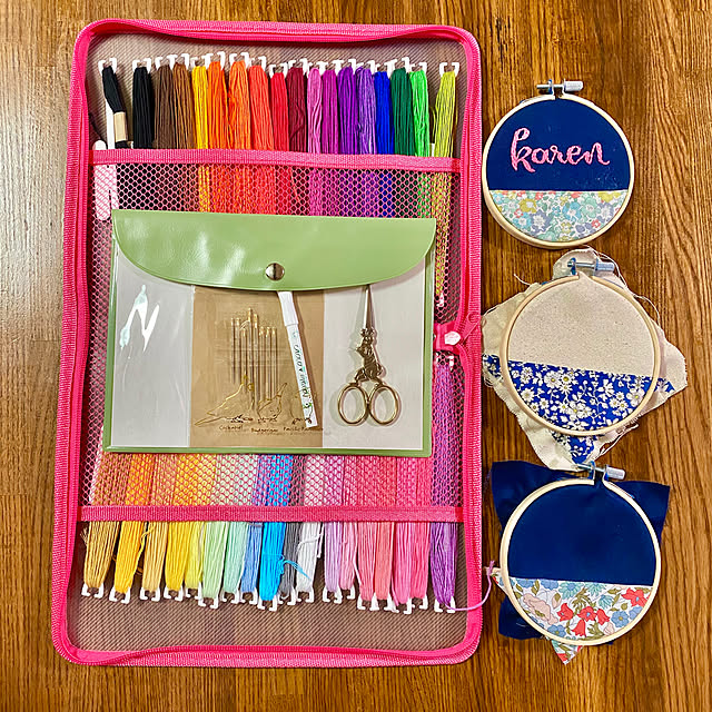 ダイソー 刺繍糸 2点セット - メルカリ