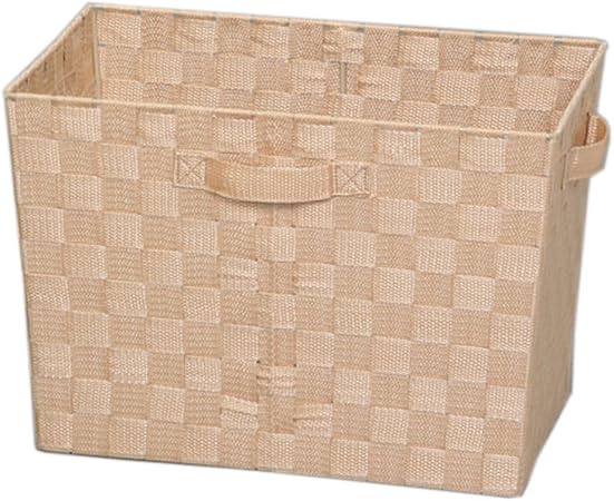 セリア ミニバスケット 2個セット ホワイト ブラウン