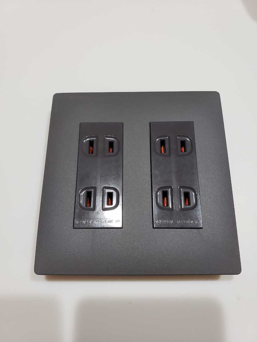 法人様限定 WTL7006HK 5個セット アドバンスシリーズ コンセントプレート6コ用 マットグレー Panasonic パナソニック電材・工具の通販ならプロポチ公式オンラインショップ