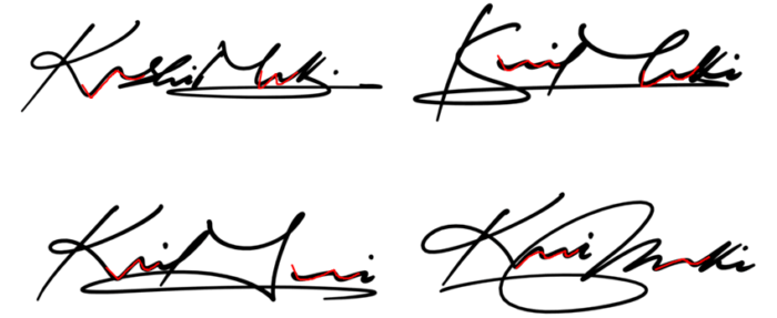 繋がってるみたい。新郎新婦の名前を縦と横で交差させる受付サインのアイデアが新しい♡marry マリー