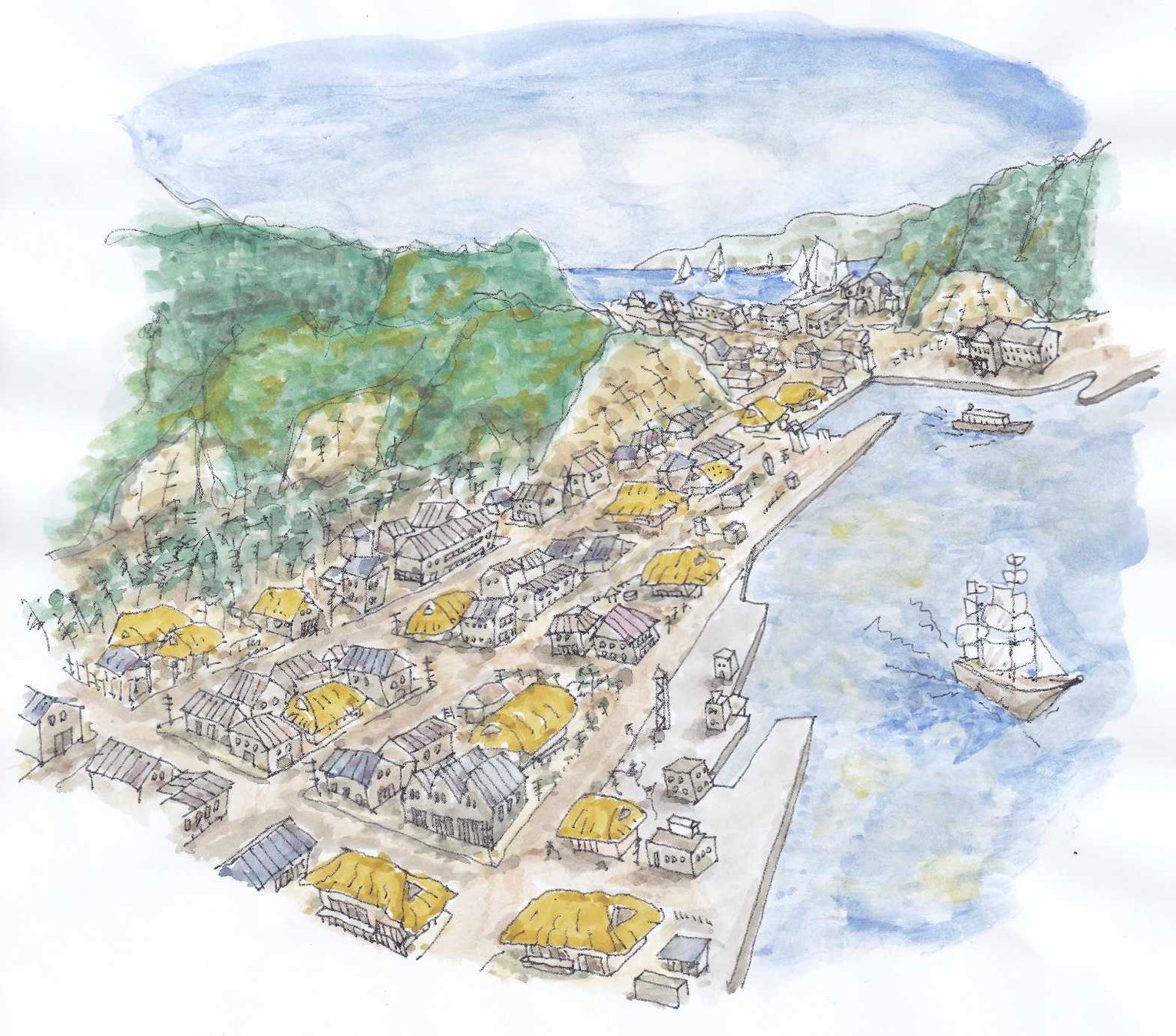 既存建物解体工事中の、横須賀中央駅前、33階約127m「若松町1丁目地区第一種市街地再開発事業」の様子 2024年10月6日撮影 - 再開発調査兵団