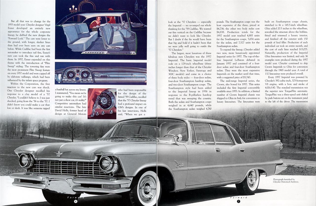 特集 'Late '40s & '50s; 限られた人々のクルマ ～NEO '57 Imperial Crown Southampton1 43cu.in