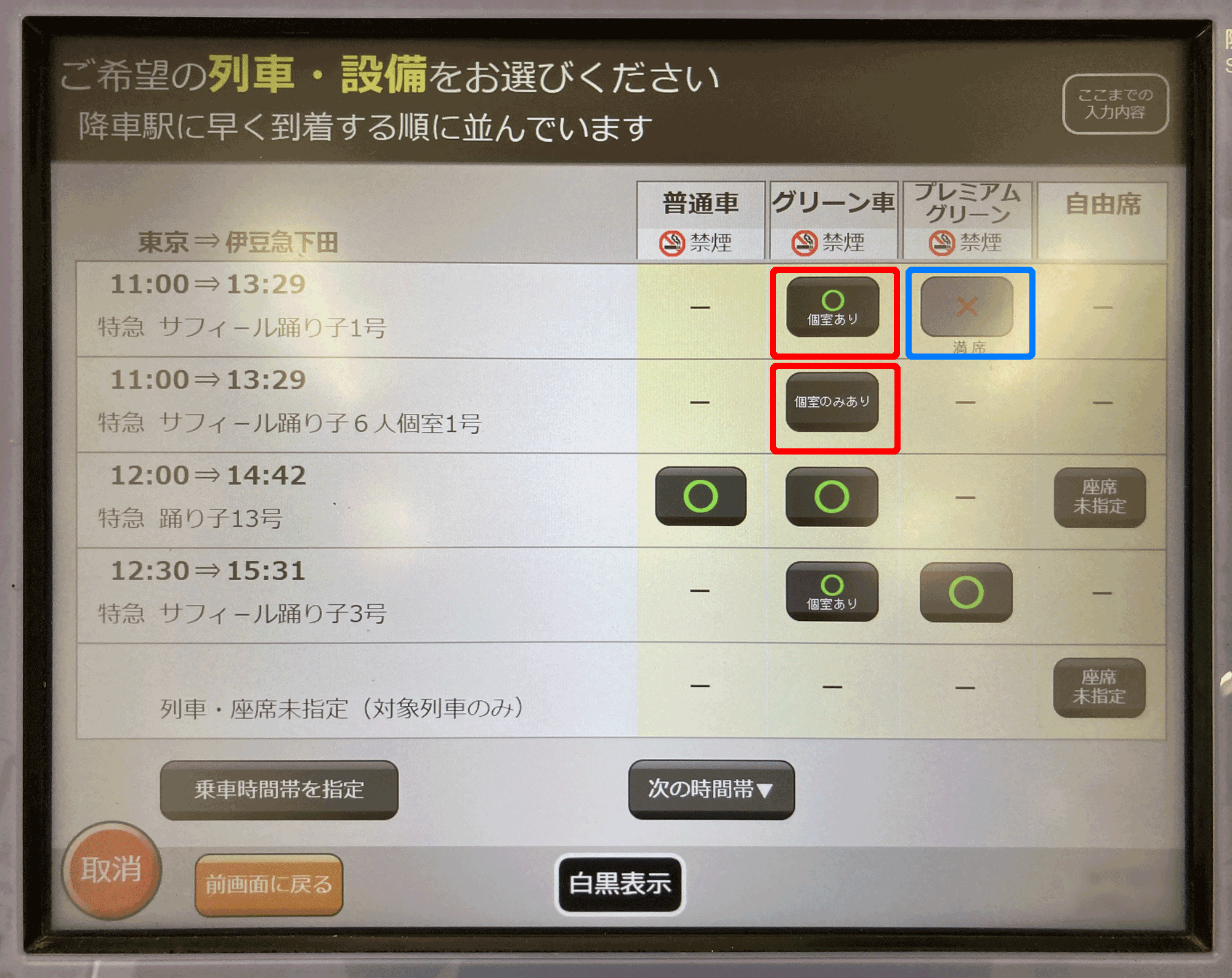 サフィール踊り子で行く伊東旅行 単なる乗鉄- のまゆ
