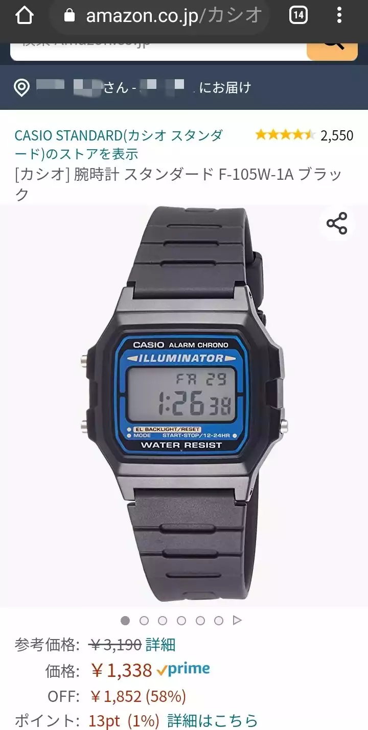 チープカシオ Casio F-91W-1JH 通称 ビンラディン・モデルバイク馬鹿 ロックベーシスト 西本圭介