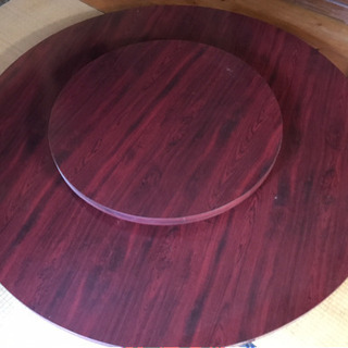 中華テーブルの中古が安い！激安で譲ります・無料であげますジモティ