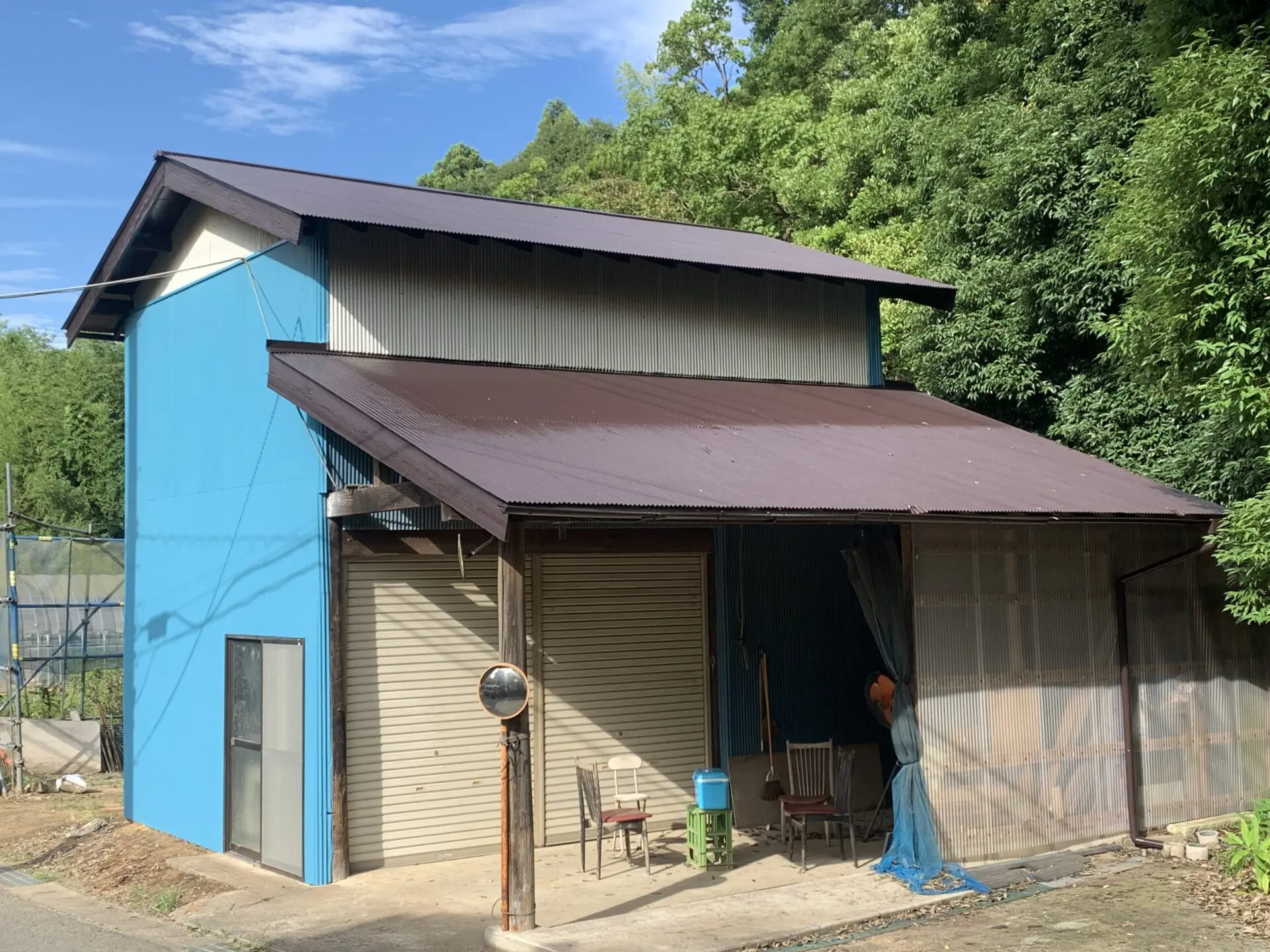 倉庫トタン張り替え - ジンちゃん日記