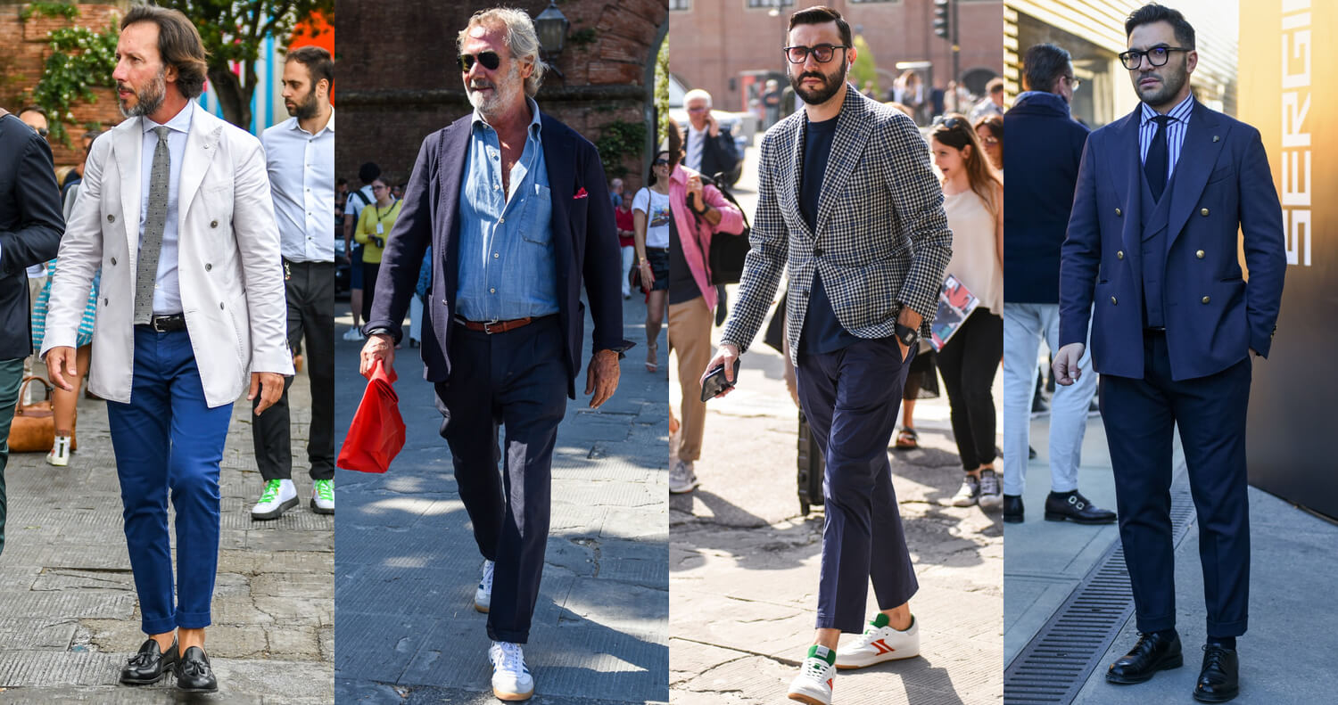 ネイビーシャツ×ネイビースラックスbiz16-17aw_1952