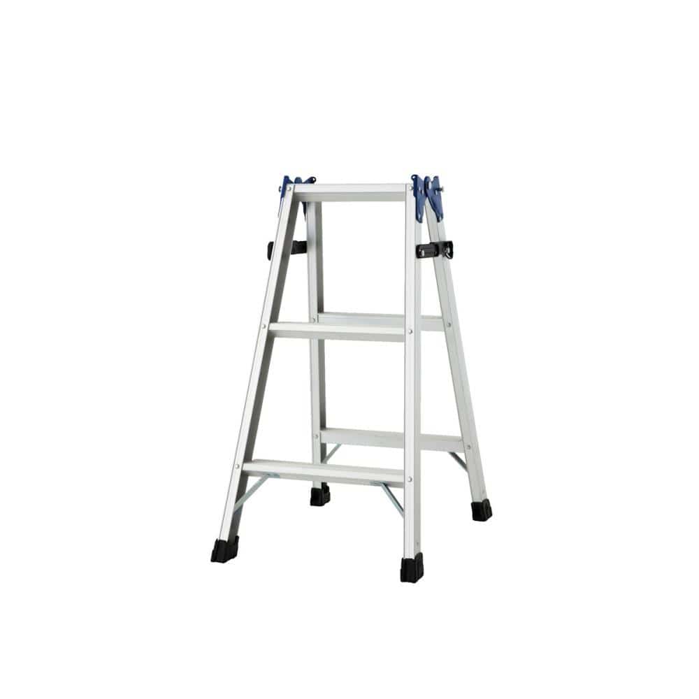 脚立6段 梯子 アルミ 脚立 折りたたみ ミニ 軽量 きゃたつ 踏み台 軽量 安全 ステップ アルミ 二段 脚立 折りたたみステップ 耐荷重150KG滑り止め付き ステップ台 シルバー 六段 踏み台・脚立・洗車台・梯子 作業用品・ワークウェア・運搬用品ホームセンターコーナンの