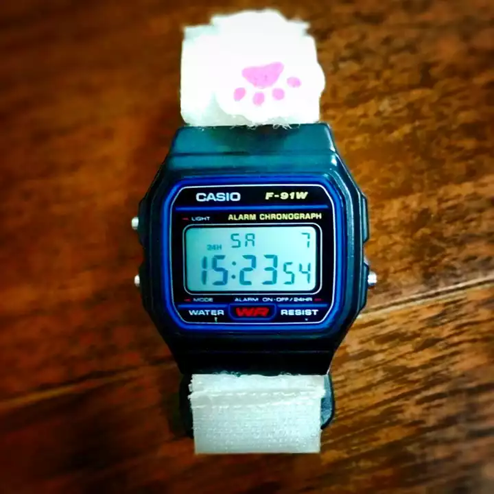 CASIO F-91W「WARRIORS ONLINE SHOP」