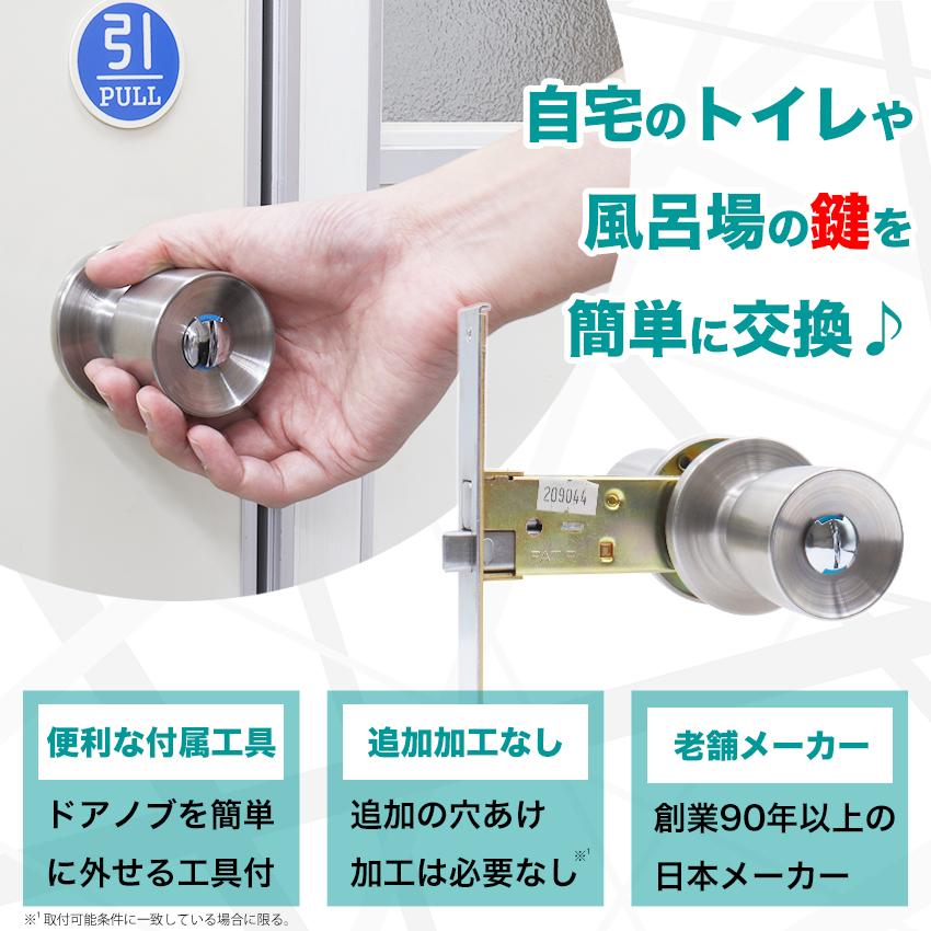 GIKEN 川口技研 レバーハンドル 交換と取替え方法鍵の鉄人本店