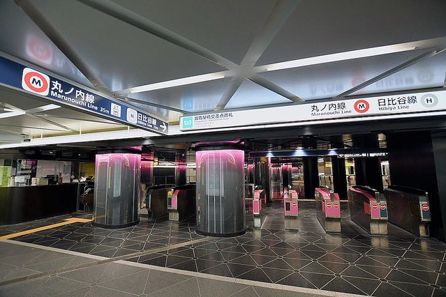 リニューアルした銀座駅構内で、初の地域PRイベント