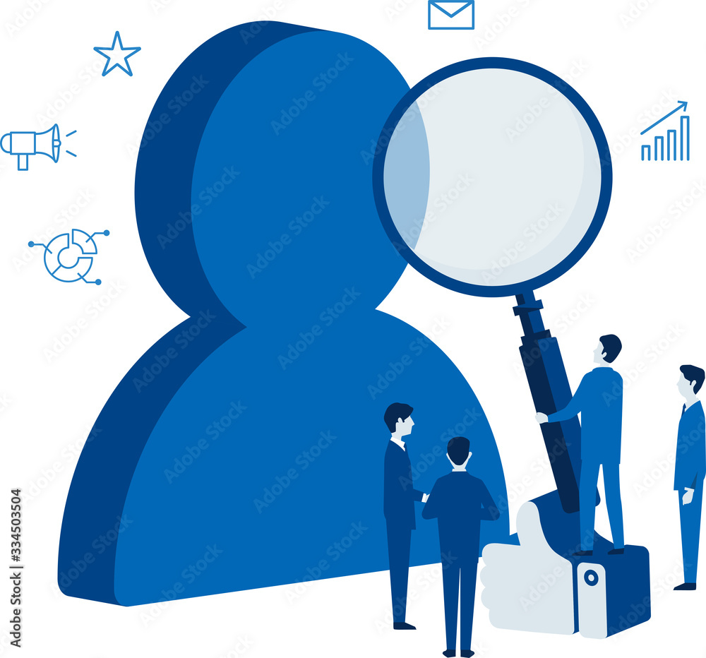 マーケターイラスト無料イラスト・フリー素材なら「イラストAC」