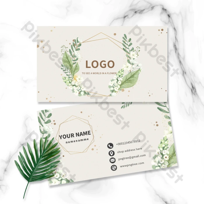 ショップカード 横型 100枚セット無料テンプレート 名刺 横型 100枚セット 名刺×ハートフレーム作例詳細オリジナルプリント.jp公式