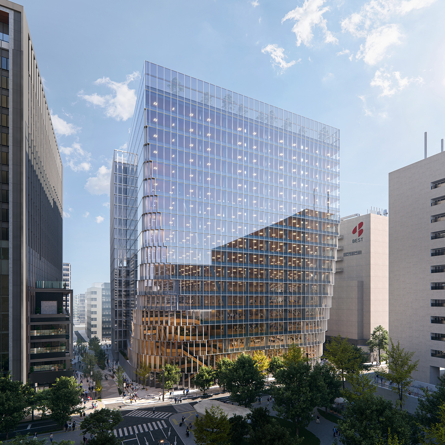 天神ビジネスセンター NECグループオフィスソリューションショーケース三井デザインテック株式会社