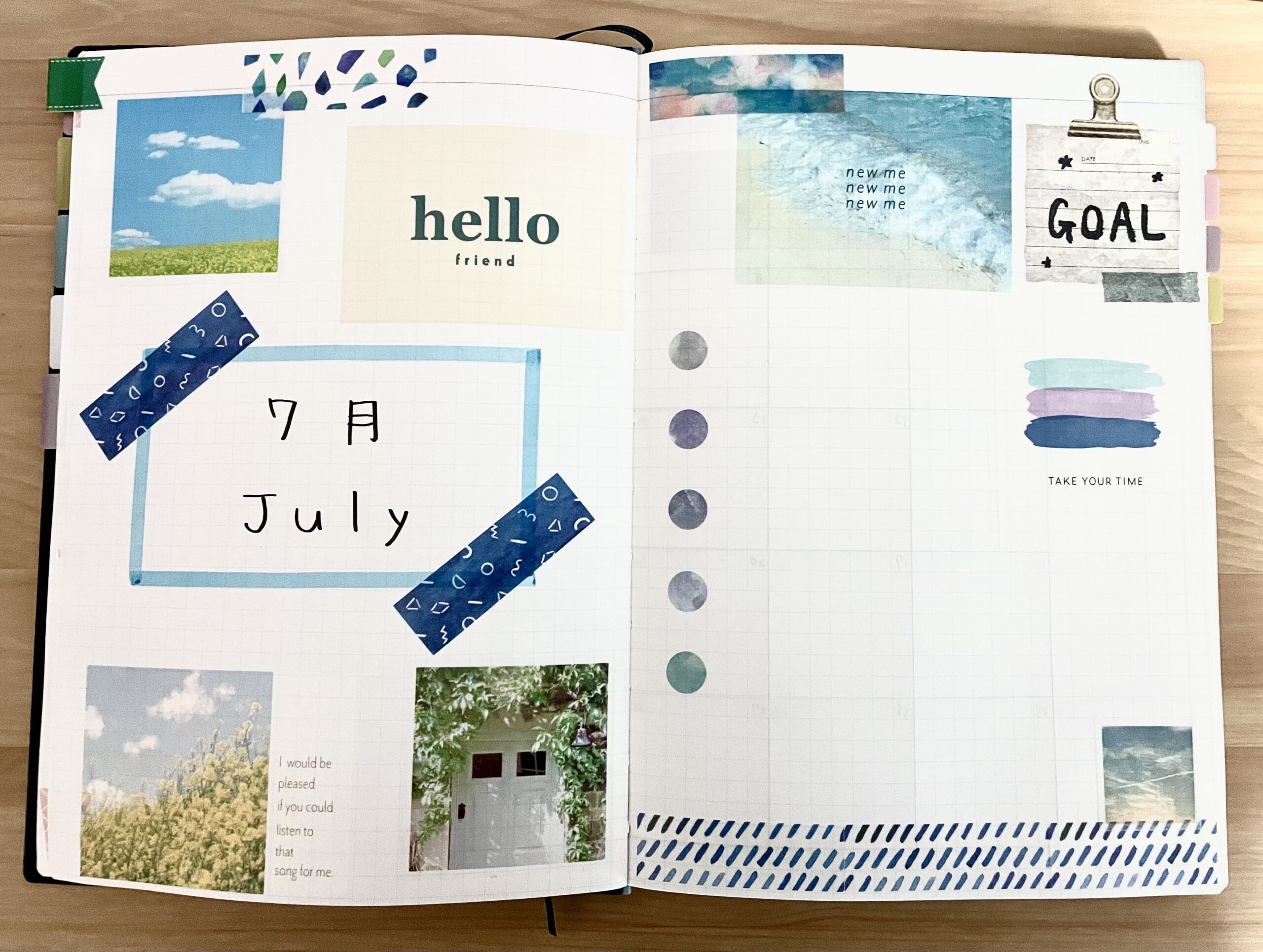 仕事のバレットジャーナルMandarin Note