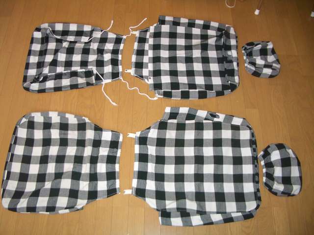 前回アップした軽トラ専用シートカバーの お客様から装着画像いただきましたので アップさせいただきます手づくり工房すないぷ作る喜び作る楽しさをお手伝いすないぷ手づくりハンドメイドハンドクラフトソーイングオーダーメイドシートカバー軽トラ