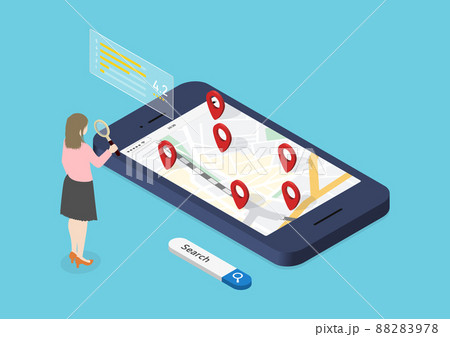 Vector de Stock 磁石を持つ手と集客のイメージのイラストマーケティング・ビジネスイメージMagnet illustrationAdobe Stock