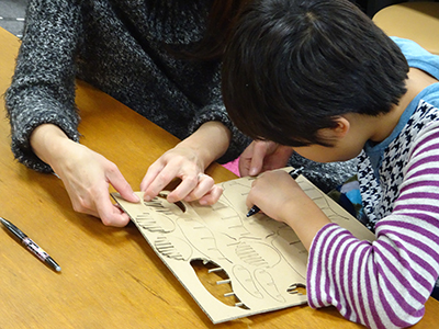 公開講座「入門！デジタルファブリケーション ～レーザーカッターを使って段ボールで立体的な動物を作ろう～」を開講 – 金沢大学